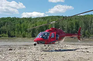 Range Helicopters charter aircraft