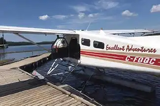 Excellent Air charter service based in Balmertown (Red Lake area), Ontario