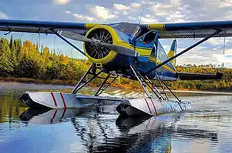 Sapawe Air floatplane at Eva Lake