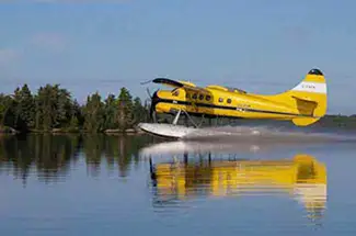 Ignace Airways floatplane at dock
