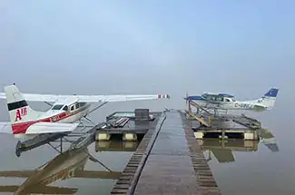 Sandy Lake Seaplane Service Ltd float and wheel charter service in Sandy Lake, Ontario