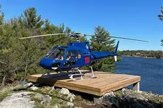 True North Helicorp helicopter charter service based near Sudbury, Ontario