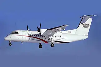 Voyageur Airways charter aircraft based in North Bay, Ontario