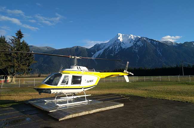 Far West Helicopters Ltd Agassiz BC helicopter charter photo