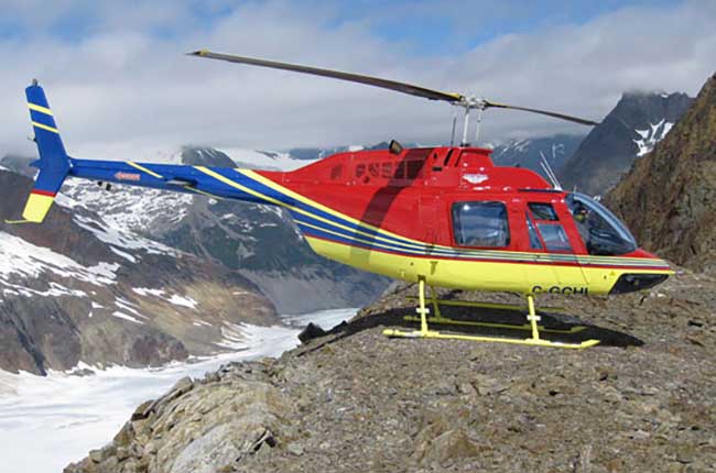 Discovery Helicopters Ltd Atlin BC helicopter charter photo