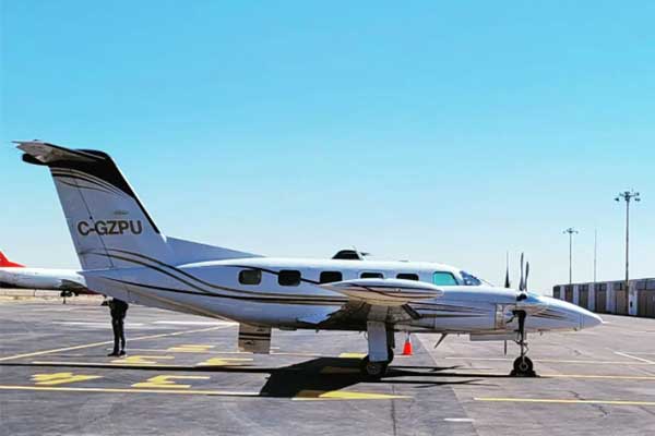 Babin Air charter aircraft in Cranbrook British Columbia