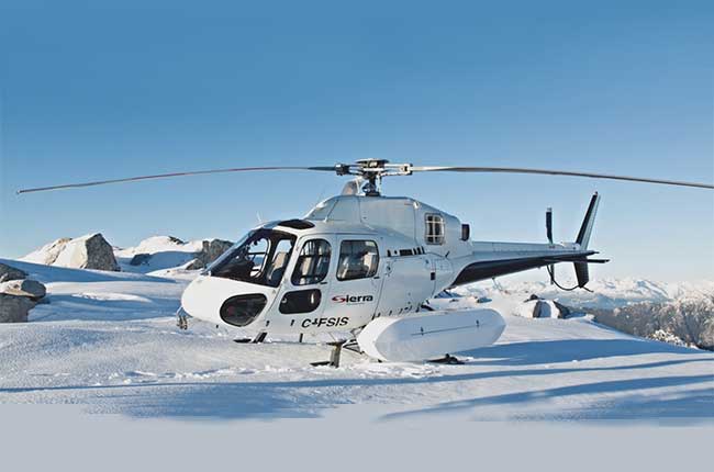 Sierra Helicopters base in Delta, British Columbia