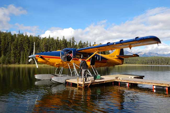 Northern Rockies Air Charter wheel and float charter services in British Columbia