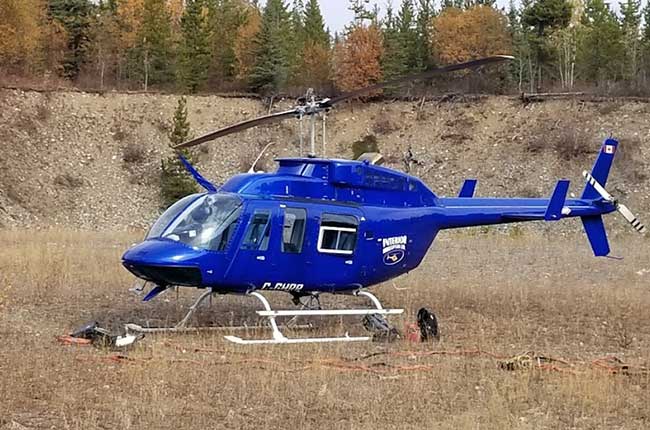 Interior Helicopters in Fort St James, British Columbia
