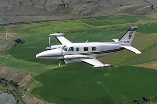 Streak Air private charter flights in Kamloops, British Columbia