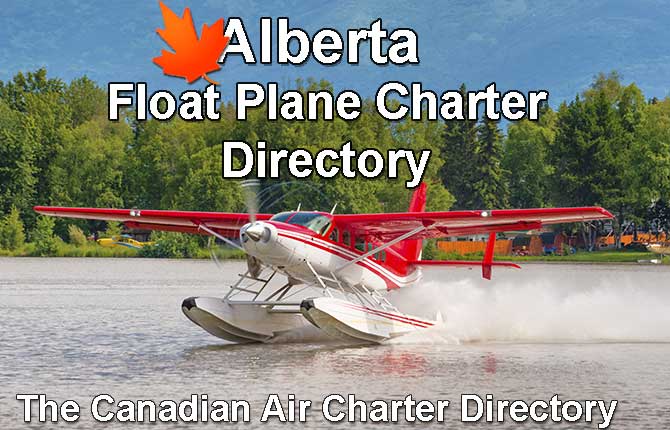 Alberta float plane charter directory banner